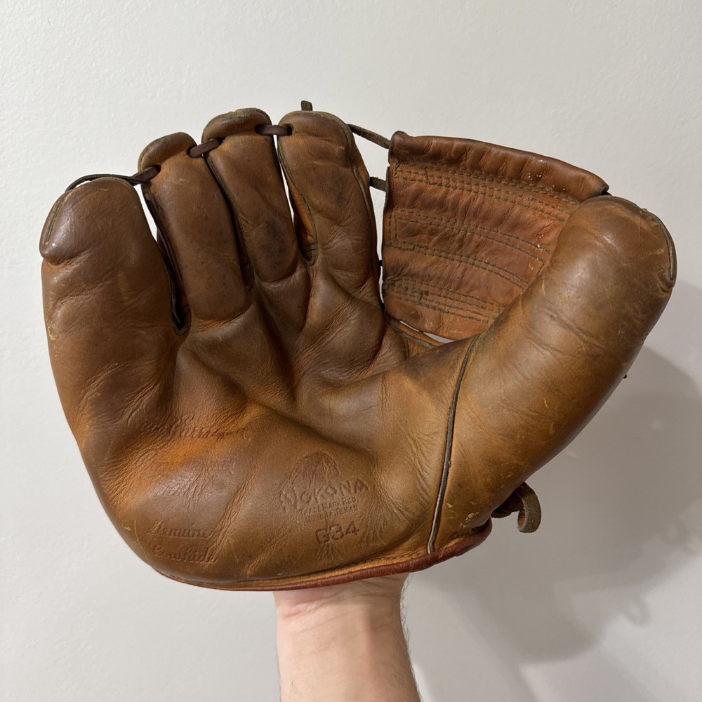 Vintage 1950's Nokona Chico Carrasquel Pro Model G34 Baseball Glove Ristankor